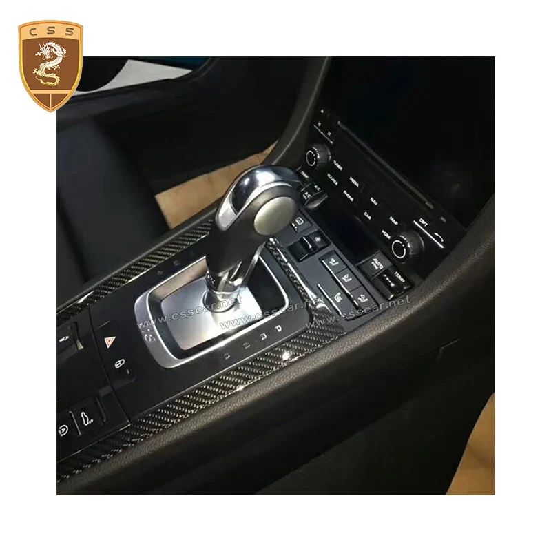 9 шт. чехлы из углеродного волокна для салона автомобиля Porsche 718 981 911 Cayman Boxster