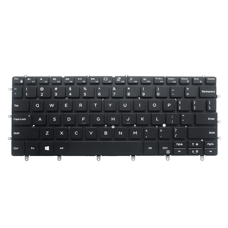 Английская клавиатура для DELL XPS 13 9370 13-9370 13-9370-D1705S 9317 13-9380 Клавиатура ноутбука