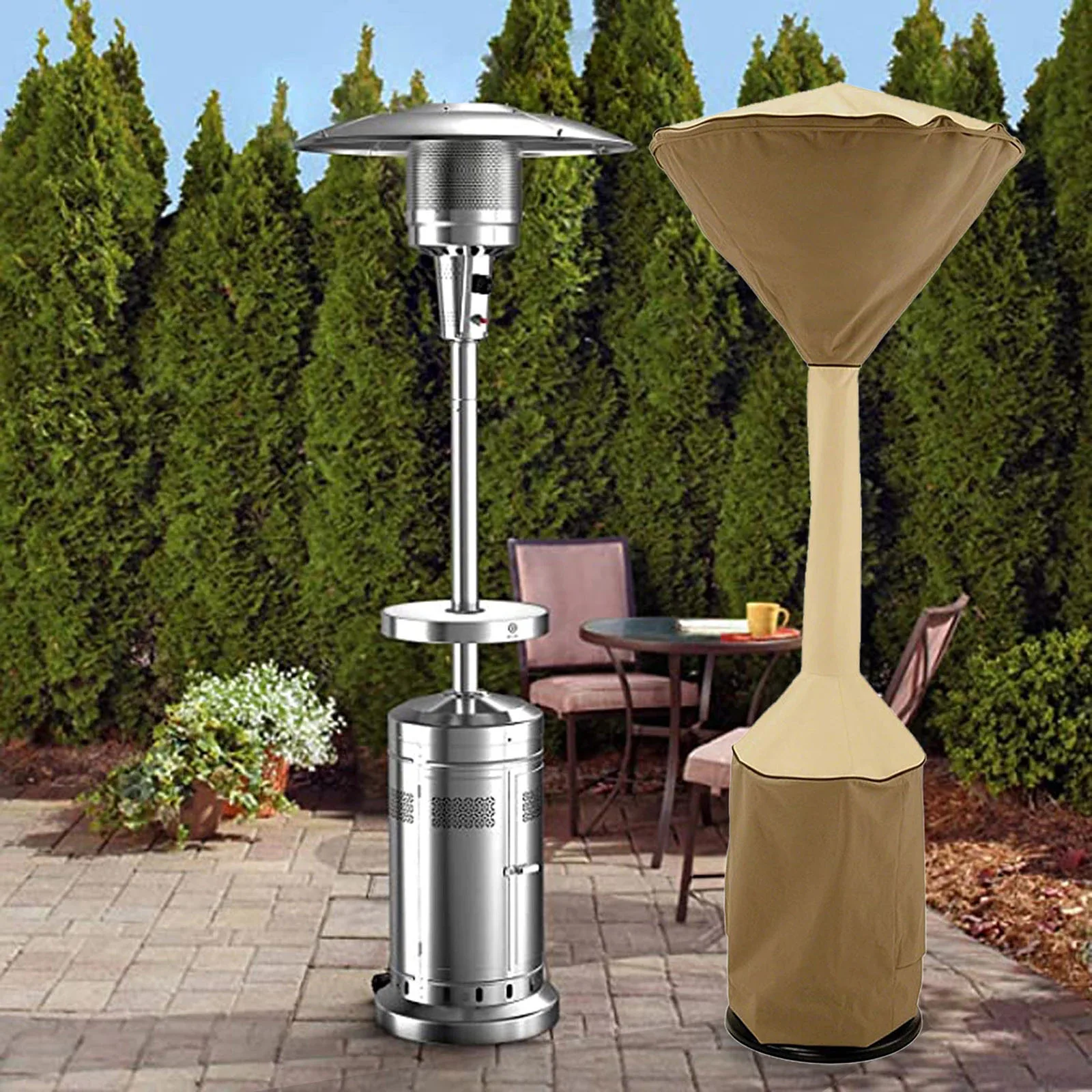 Грязезащитный чехол нагреватель Heavy Duty Водонепроницаемый сад крышка грязь