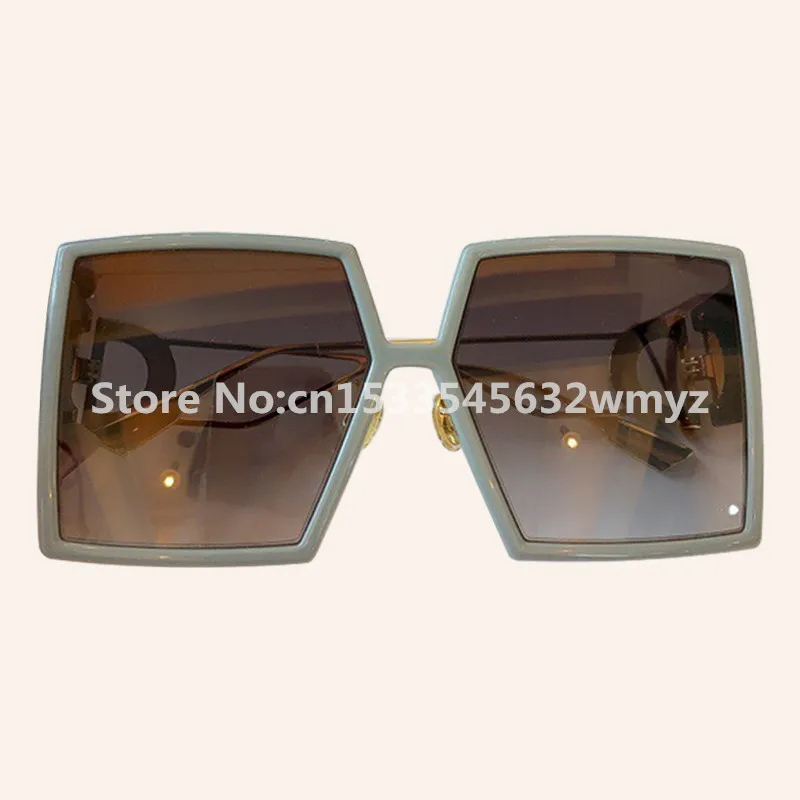 

Fashion Square Sunglasses Women 2021 Vintage Brand Designer Personality Oversize Sun Glasses New Shades Oculos with box original