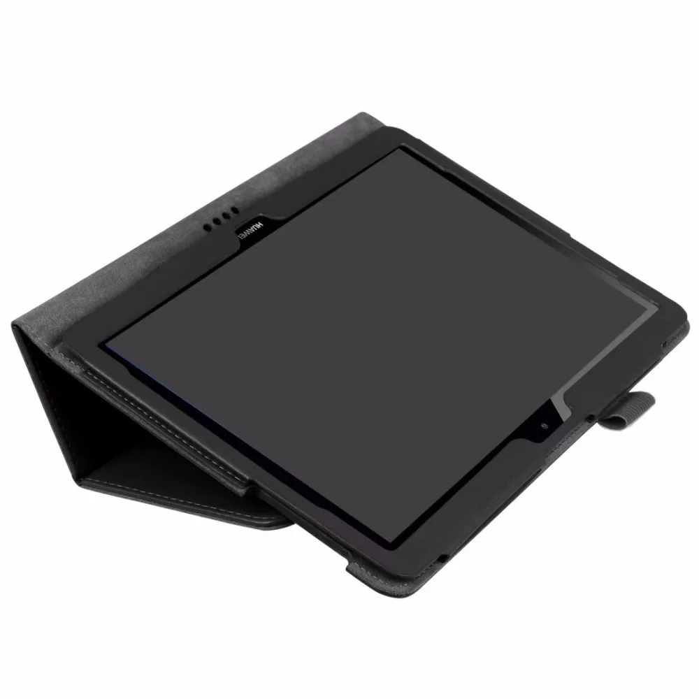 Кожа смарт чехол для Huawei MediaPad T3 10 AGS L03 L09 W09 9 6 дюймов планшет коксовое
