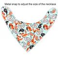 Baby Bibs Triangle scarf Cotton Cartoon Child Baberos Bandana Bib Babador Dribble Bibs Newborn Slabber Absorbent Cloth Bib
