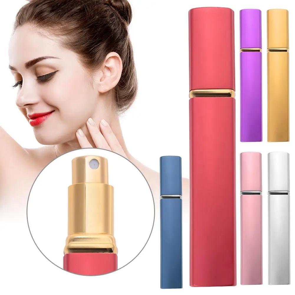 12 мл портативный алюминиевый пустой флакон духов стеклянный насос распылитель