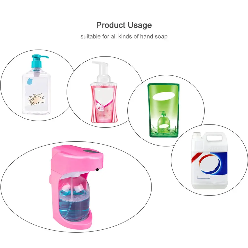 Automatic Liquid Soap Dispenser Smart Sensor Touch Wall Mounted For Home Kitchen Bathroom | Дом и сад