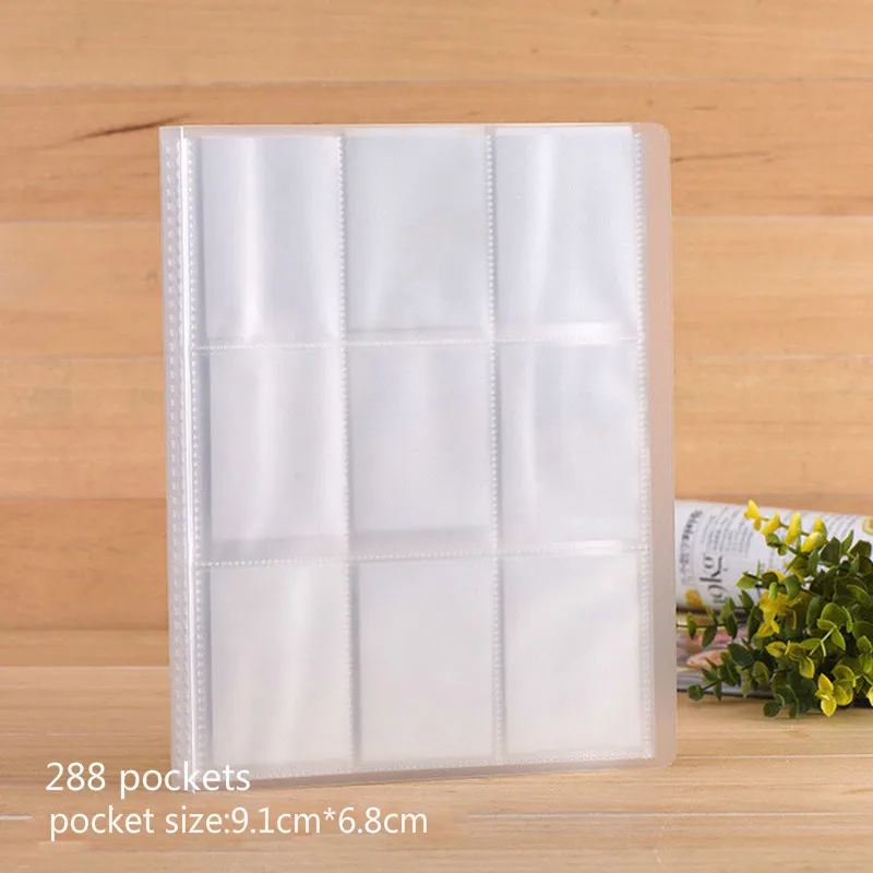 

288 Pockets Transparent Film Photo Album for Fujifilm Instax Mini 9 8 7s 25 70 90 Camera Film Ticket Name Card Holder