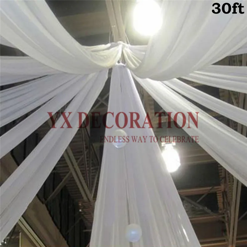 4 шт. Панелей Ice Silk (искусственное волокно драпировка для потолка навес крыши