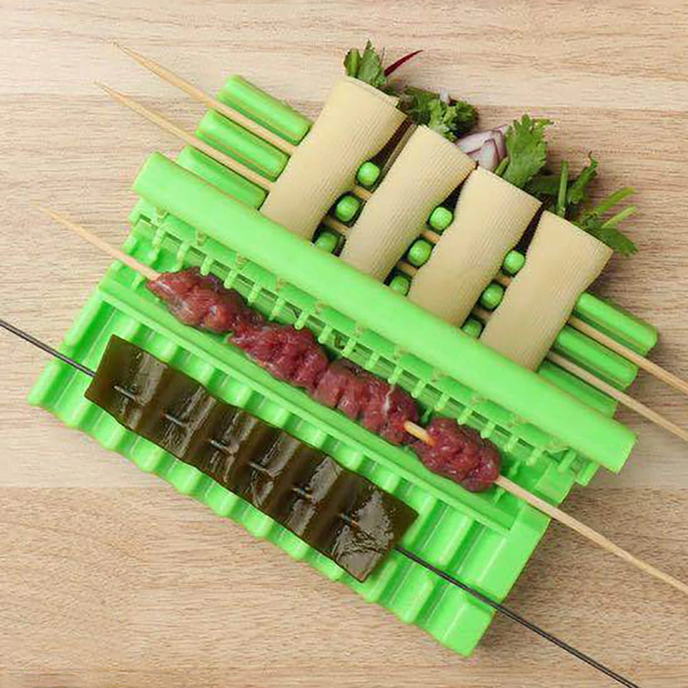Multifunctional Barbecue String Artifact Wear Food Meat Device Skewer For Beef Pork Maker BBQ Tools Accessories Newly | Дом и сад