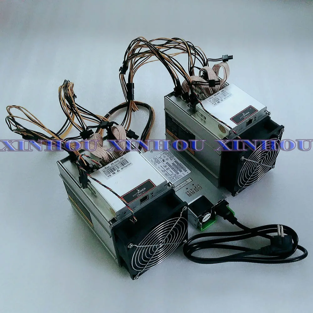 Майнер Asic Antminer Z9mini 10K б/у 2 шт. с 1 блоком питания 750 Вт | Компьютеры и офис