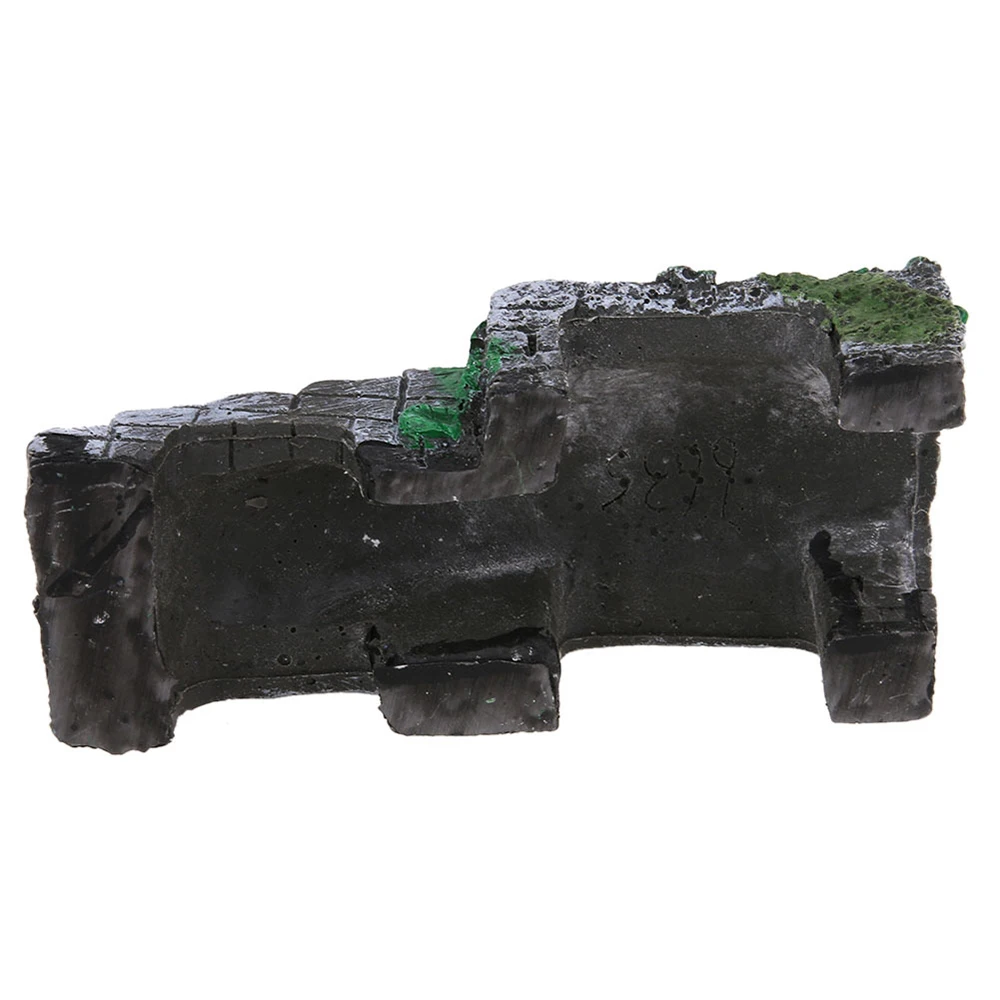 Рептилия черепаха Basking аквариумный декор водная лестница амфибия скальная