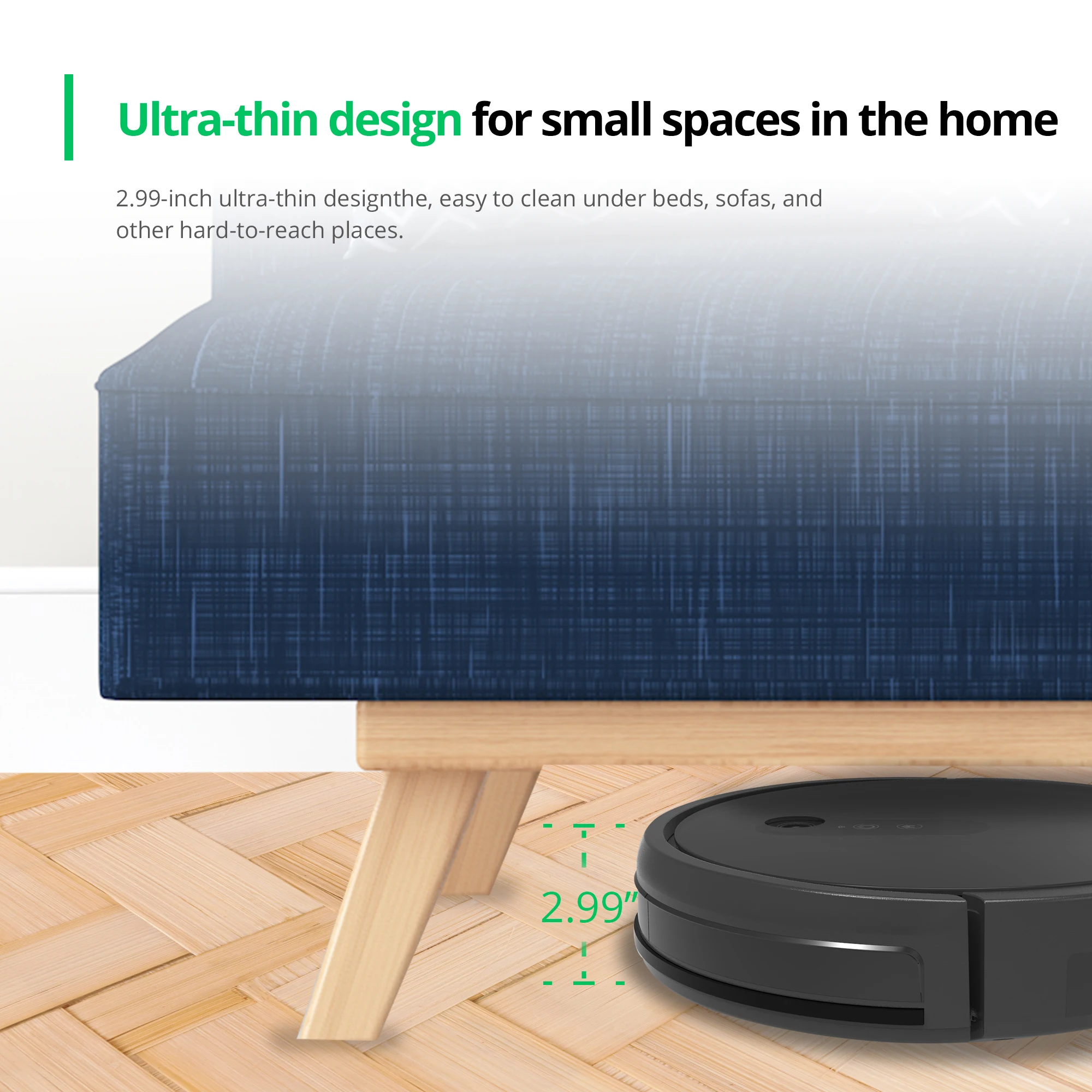 SmartAI 30V робот пылесос Map навигация Wi Fi приложение 2600Pa всасывание смарт карты