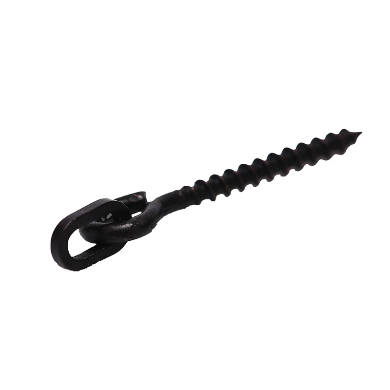 Screw connector with a rotary joint bait bracket carp fishing screw accessories matte black | Спорт и развлечения