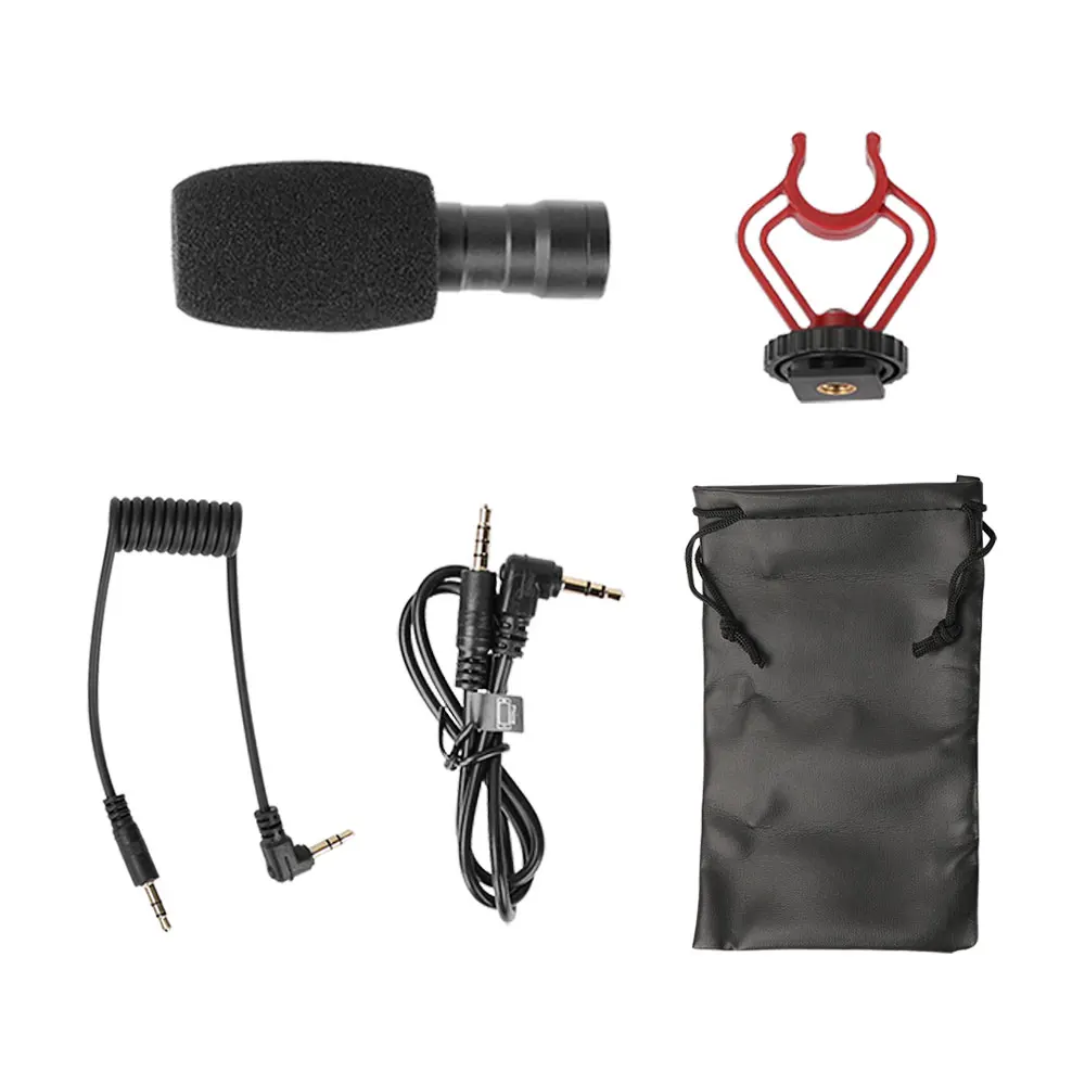 Микрофон для камеры HDRiG используемый записи интервью через Vlog значительно