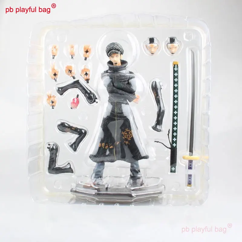 PB игривая сумка аниме One Piece Trafalgar, фигурка закон, экшн-герои нуль, японская Коллекционная модель из ПВХ, куклы, игрушка для подарка CG40 от AliExpress RU&CIS NEW