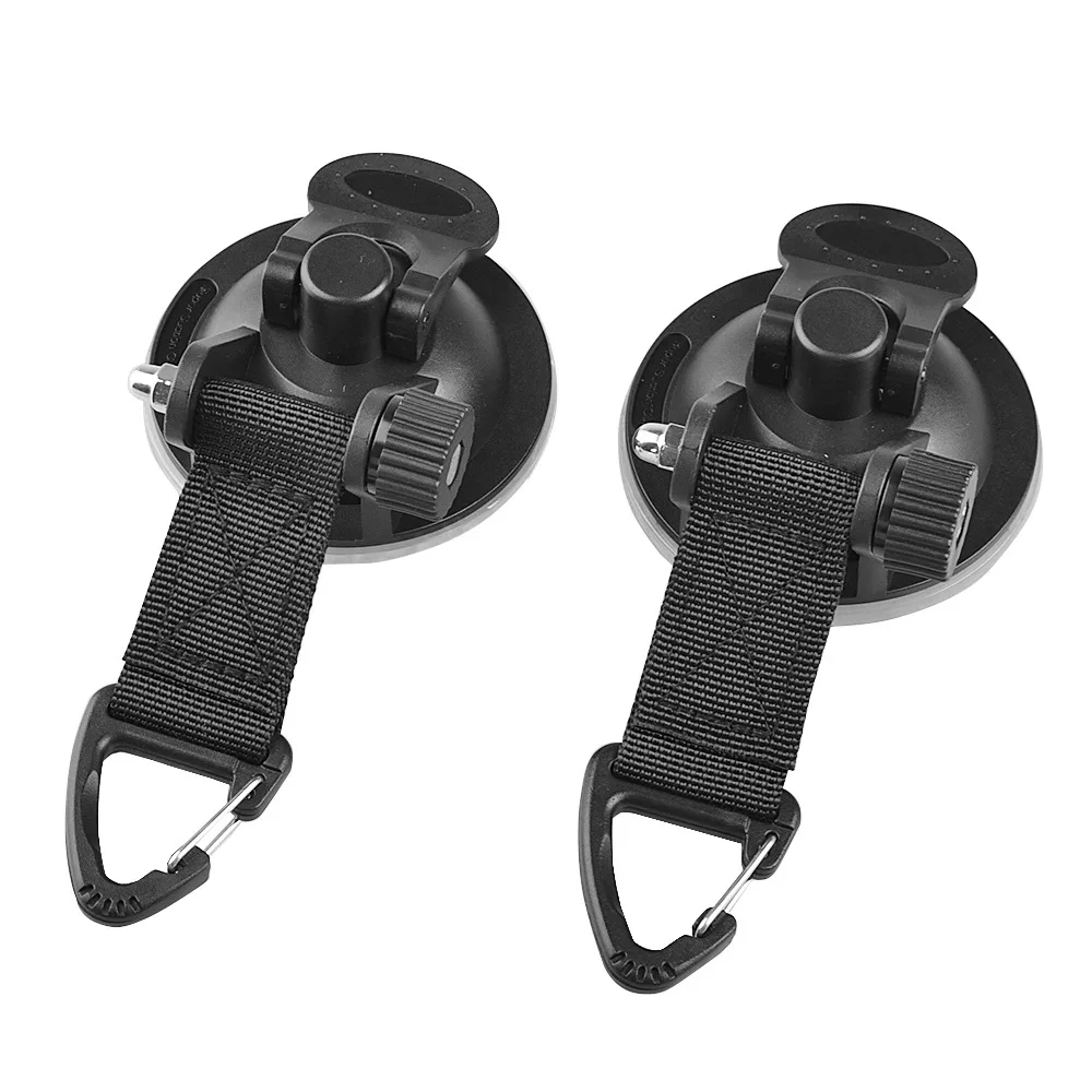 

4PCS Suction Cup Hook，Outdoor Tent Fixing Hook, Sunshade Tarpaulin Fastening Suction Cup, Car Window Glass Fixing Hook