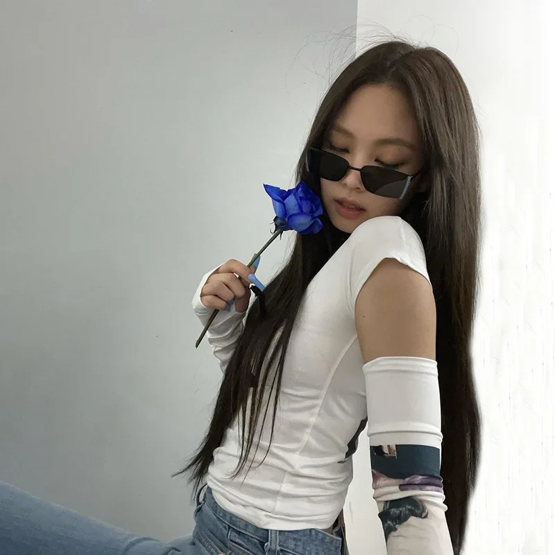 MONMOIRA 2 шт. с принтом летние женские футболки Chic Y2K Дженни Повседневная футболка