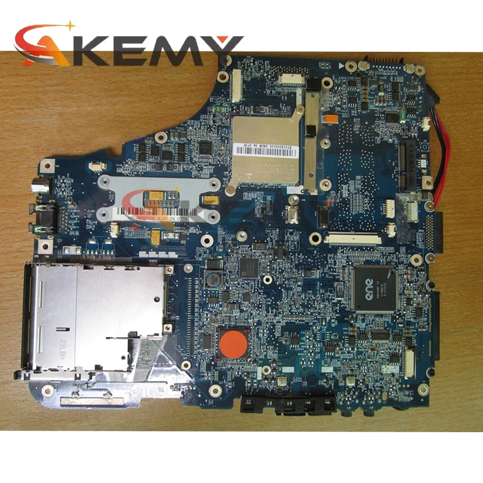 AKEMY материнская плата для ноутбука Toshiba A200 A205 K000051480 La-3661P intel GM945 Материнские платы