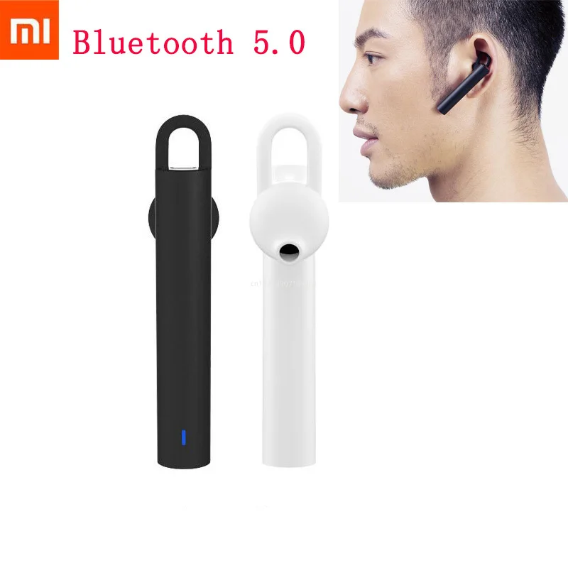 

100% Xiaomi Bluetooth Earphone Youth Edition Bluetooth-compatible 5.0 Headset Xiaomi Mi LYEJ07LS Earphone Build-in Mic Handfree