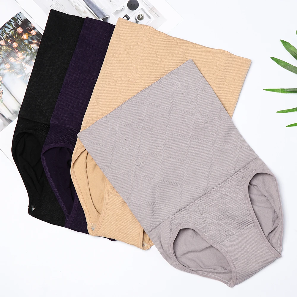 Корректирующее белье для похудения послеродовой пояс с высокой талией живота