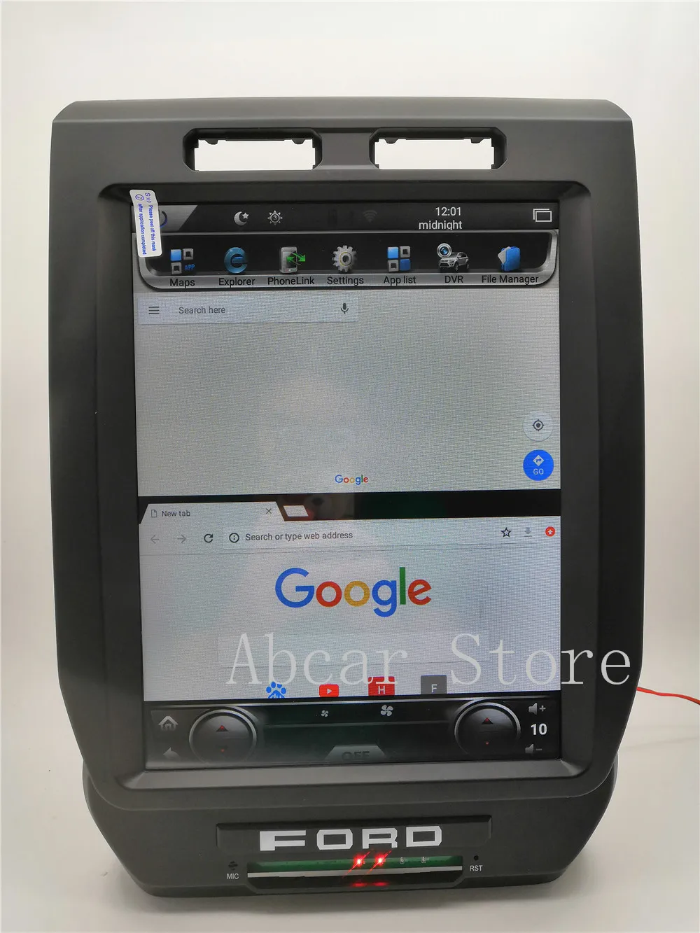 12,1 Tesla стиль Android 8,1 автомобильный dvd-плеер gps навигация для Ford F150- Мультимедиа Радио стерео PX6 carplay Авто ips