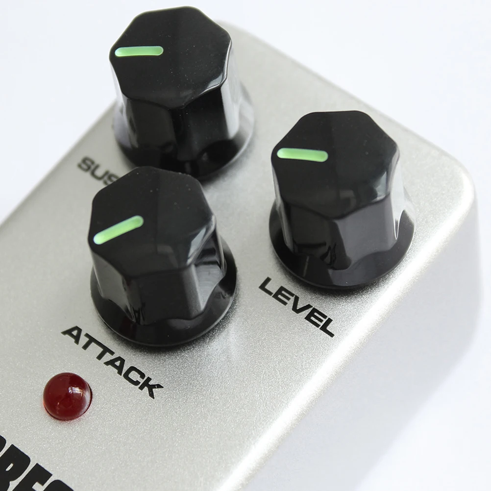 Портативная мини-педаль с эффектом компрессора 1 шт. белая педаль торта для