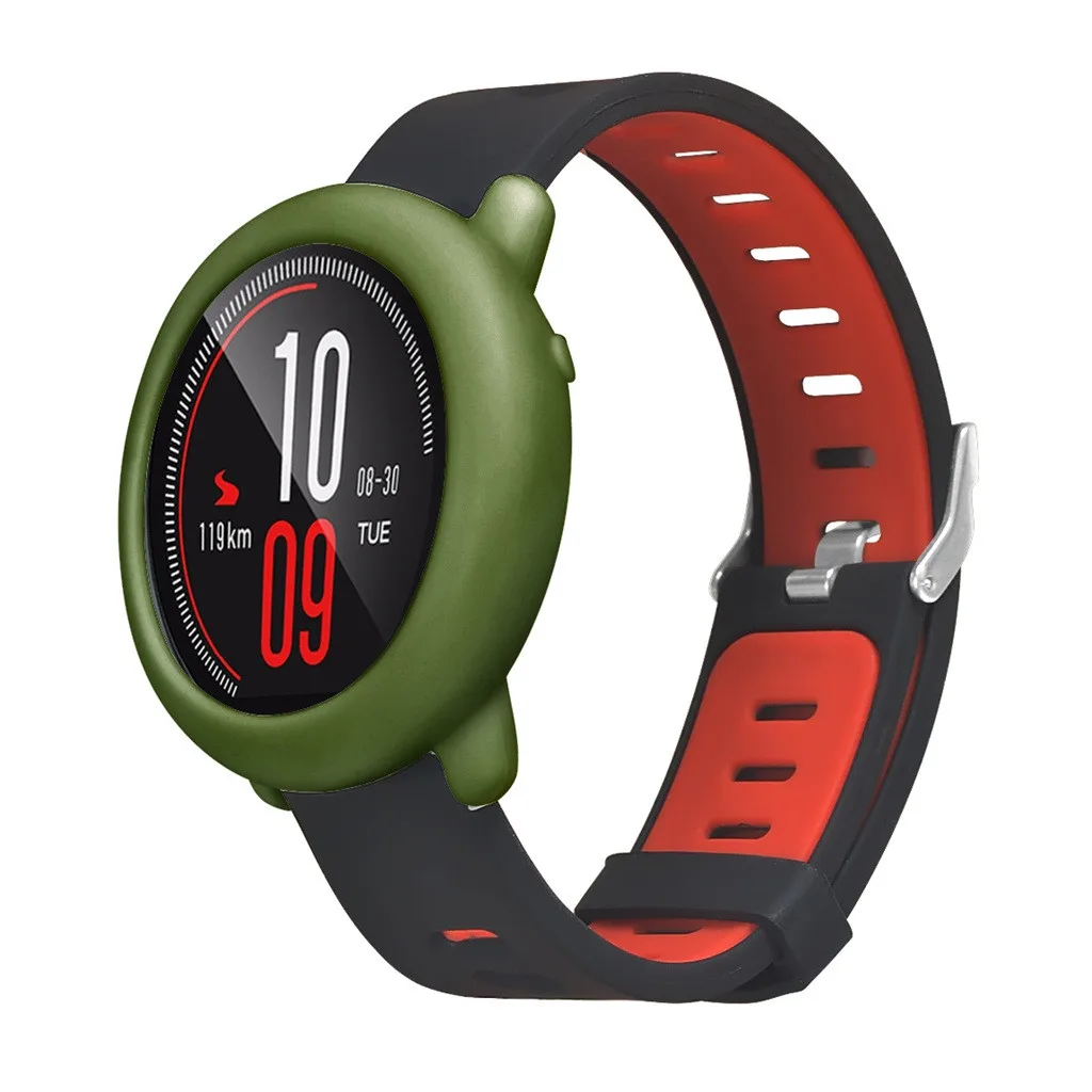 CARPRIE чехол оболочка силиконовая рамка Защитная Для Xiaomi Huami AMAZFIT Pace часы умные часы аксессуары на замену