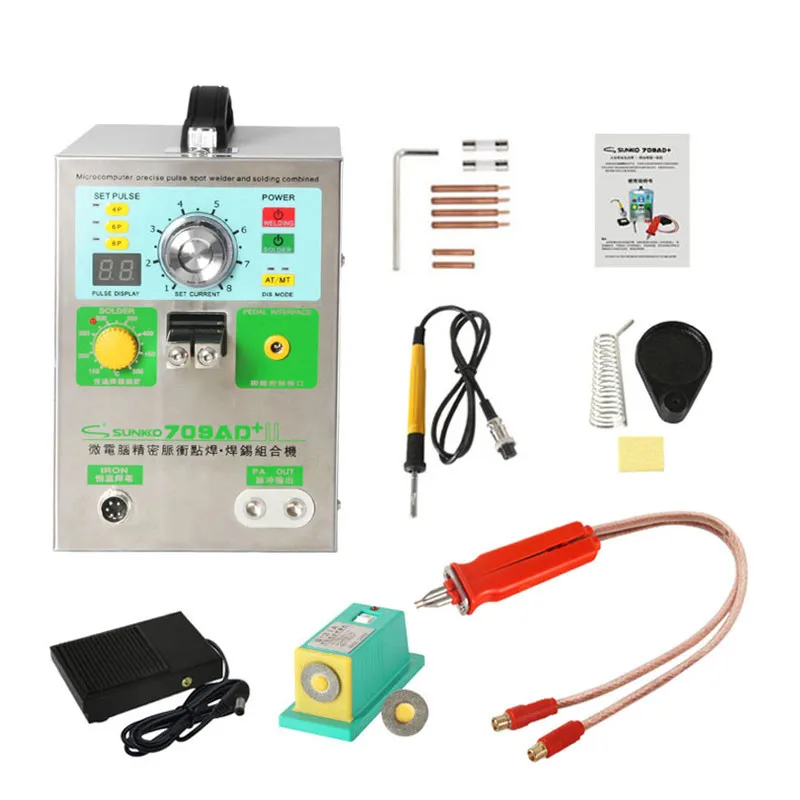 3.2KW 709AD + точечная сварка батареи machineHigh power движущаяся Импульсная Сварка Индукционная Автоматическая