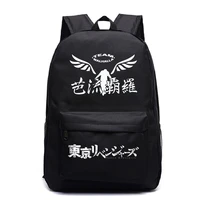 anime tokyo revengers printed school backpack bag high quality bookbag tokyo revengers school bag manga daily bagpack mochila