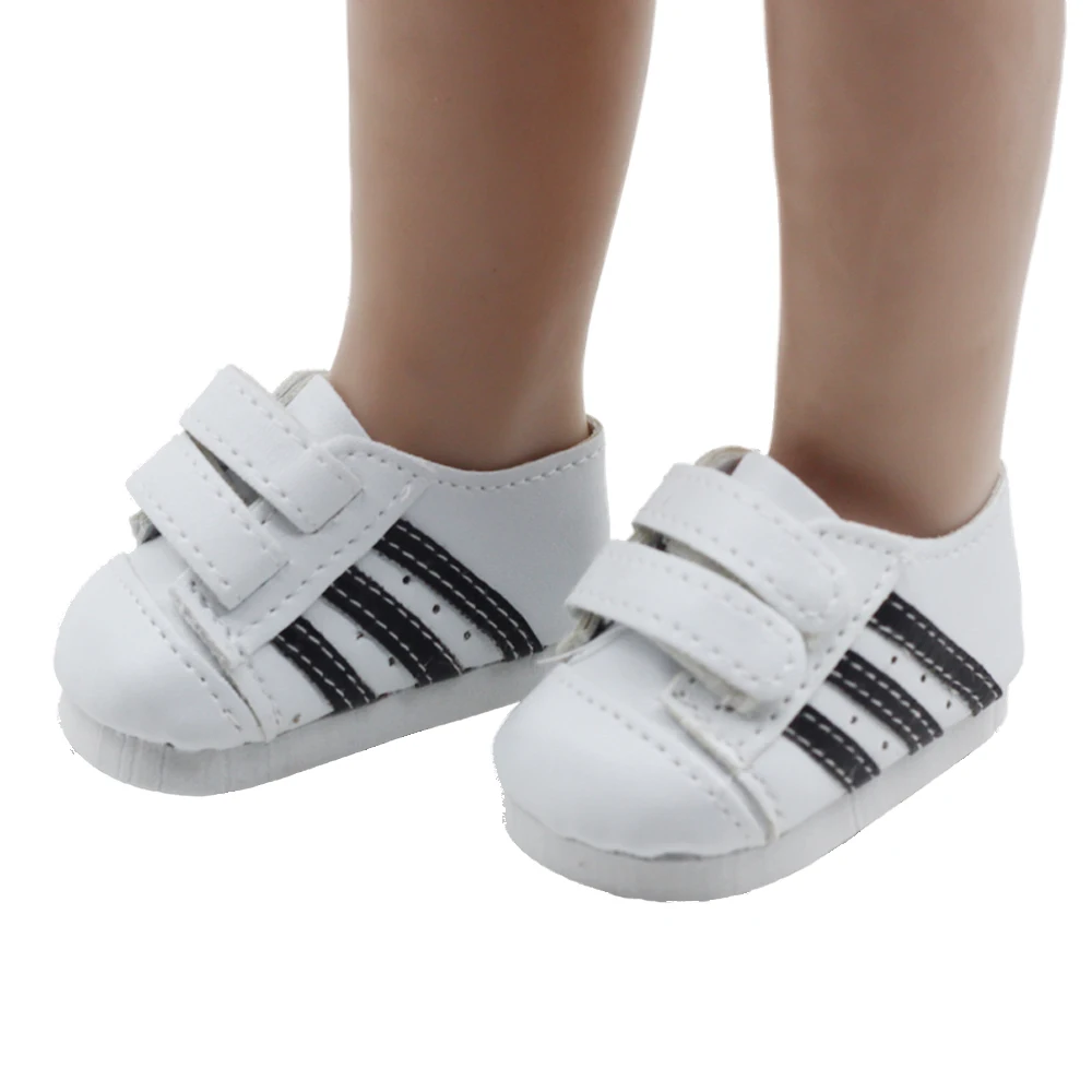 43 см обувь для кукол новорожденных нежные блестящие фиолетово-синие высокие