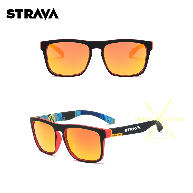 

Strava Cycling Sunglasses Polarized Uv Protection Windshield Sunglasses Outdoor Sports Men Night Vision Glasses Cycling Glasses