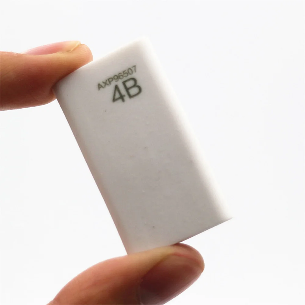 Карандаши супер мини 4B для рисования и письма 1 шт. резинки детские школьные