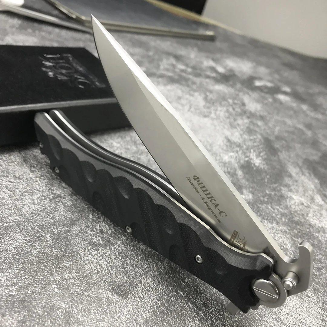 Тактический нож для кемпинга складной клинок в русском стиле Nkvd Ussr Finka NKVD