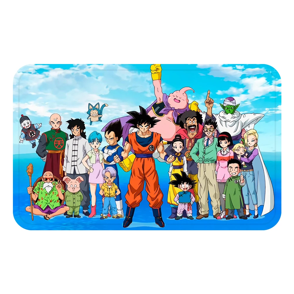 Сон Гоку мультфильм Dragon Ball коврик с рисунком из аниме коврик для ванной декоративные Противоскользящие коврики комната автомобиль пол бар ковры домашний декор для дверей подарок
