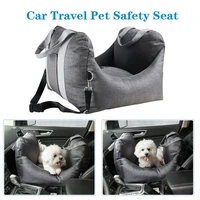 pet dog car seat travel pet booster seat with handles portable removable safety car seats for pet puppy dog cat 52x52x44cm