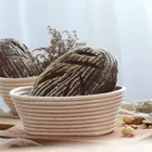 Корзина для хлеба, овальная плетеная корзина из ротанга для брожения теста, Сортировочная корзина для хлеба Banneton, чаша кухонные инструменты для выпечки