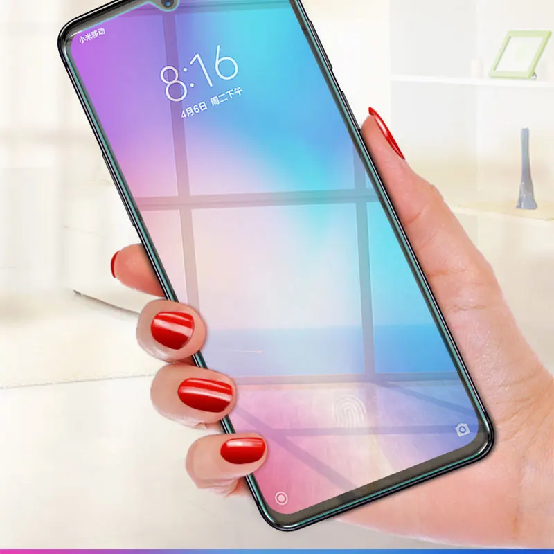 HUKU полное покрытие из закаленного стекла для Xiaomi mi CC9 8 lite 9 se протектор экрана на Xiaomi mi CC9E 8 9 прозрачная стеклянная пленка mi 8
