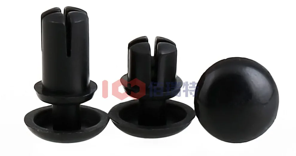 Нейлоновая заклепка черная белая пластиковая R образная пластина ПК 50