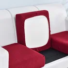 1 шт. жаккардовый Чехол на подушку для дивана, чехол на стул, эластичный моющийся чехол для мебели 1234, флисовый чехол для дивана на сиденье