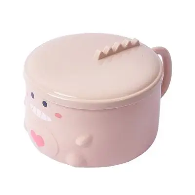 

Большая Миска Для Пасты Из Нержавеющей Стали В Форме Мультяшного Динозавра С Крышкой, Салатница Для Фруктов