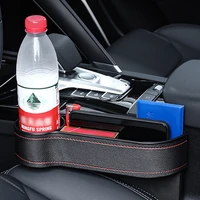 car seat gap organizer auto seat crevice storage box plastic cup phone holder car interior accessories for keys cards wallets