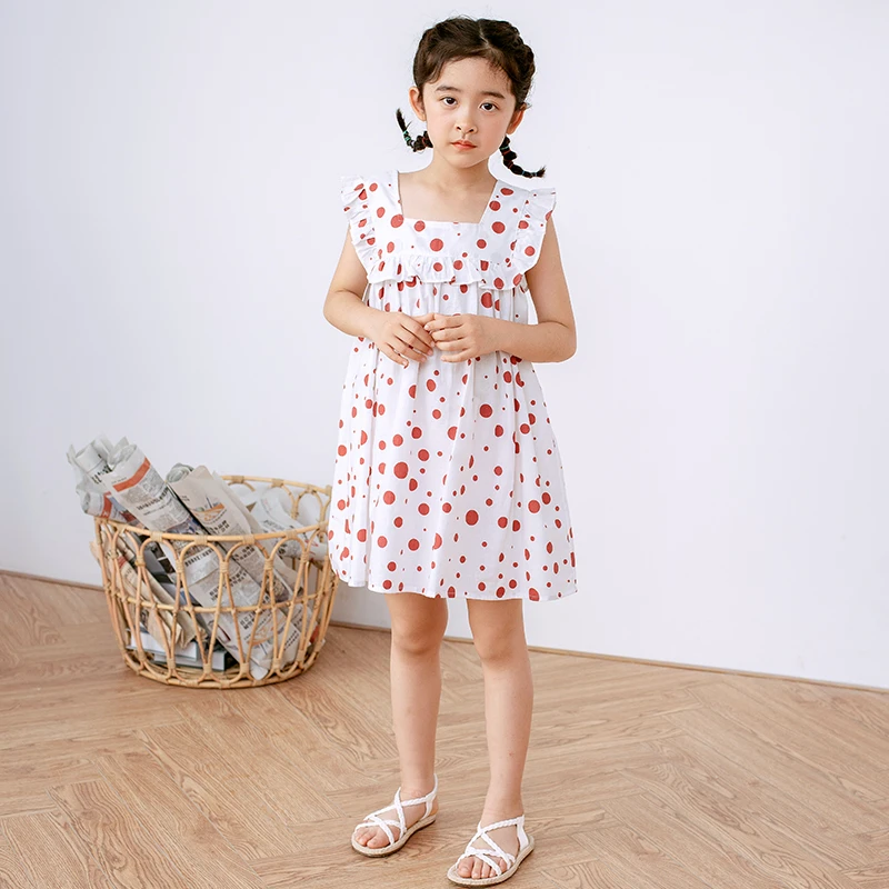 Детские платья принцессы для подростков летнее платье девочек 2020 г. в красный
