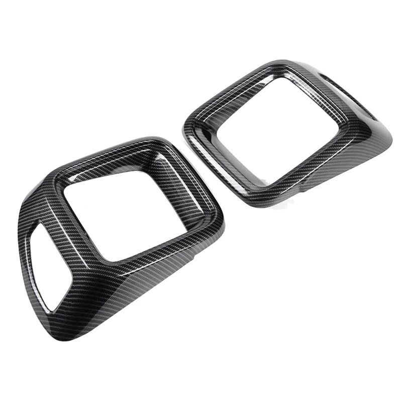 

Carbon Fiber Car Tail Light Cover Rear Lamp Frame Trim for Jeep Renegade 2016 2017