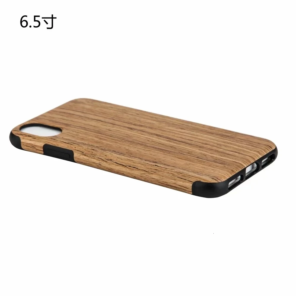 Настоящий деревянный ящик для IPhone X 8 7 6s Plus 5 SE 11 Pro Xs Max Xr Fundas из натурального дерева мягкая Задняя накладка чехла из ТПУ