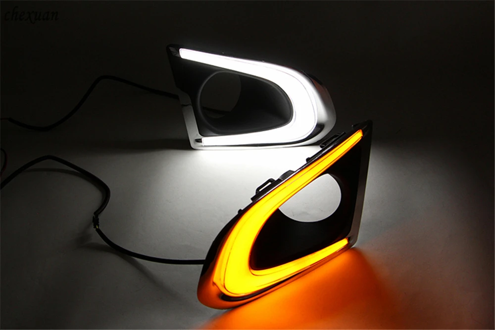 CSCSNL 2 шт. DRL Для Chevrolet Шевроле Тракс 2014 2015 2016 дневные ходовые огни противотуманная