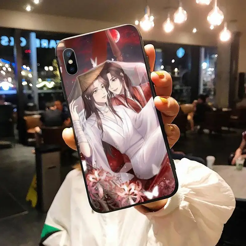 

Heaven Official's Blessing anime high quality Phone Case shell for iPhone 11 12 pro XS MAX 8 7 6 6S Plus X 5S SE 2020 XR