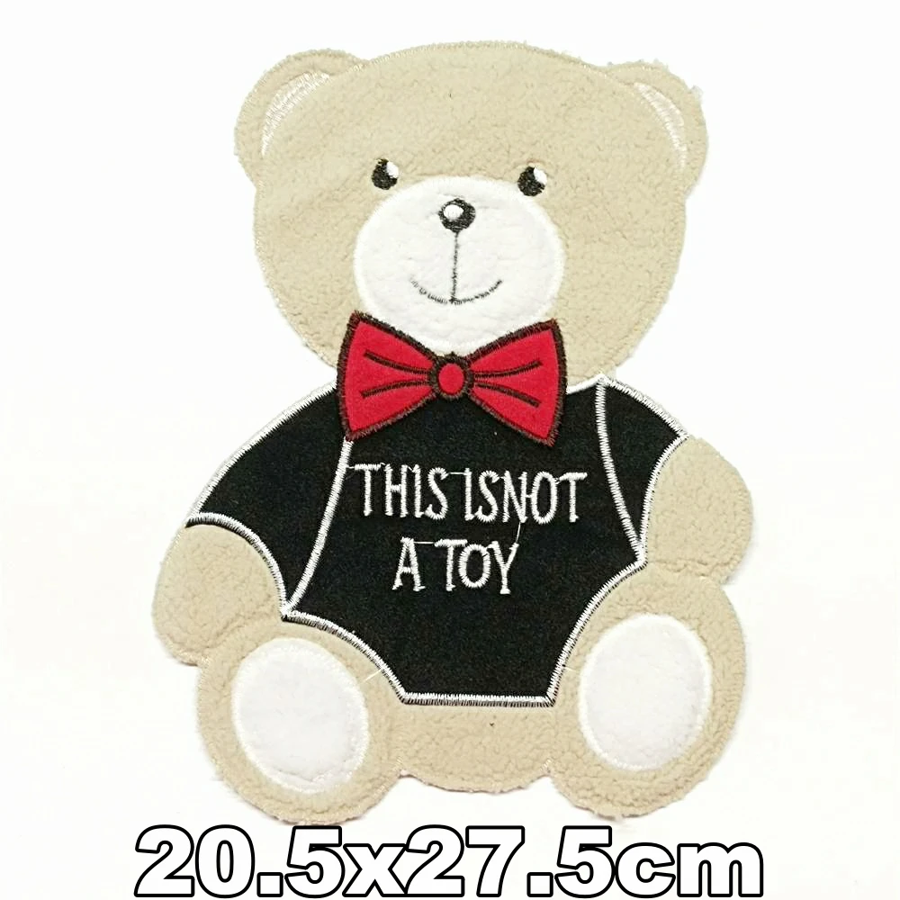 

Garment accessory large embroidery big cats animal cartoon patches for clothing PA-3268