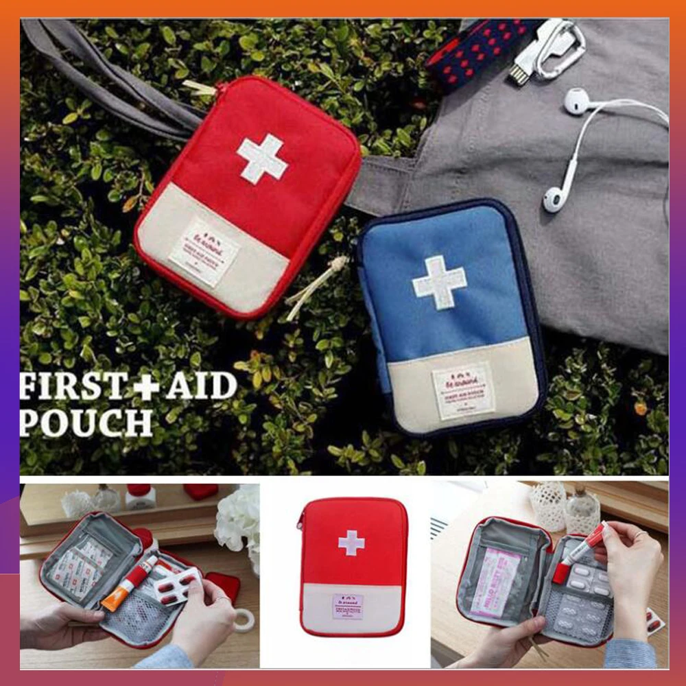 

Portable travel home medicine storage bag portable small medicine bag small storage bag medicine bag emergency first aid kit