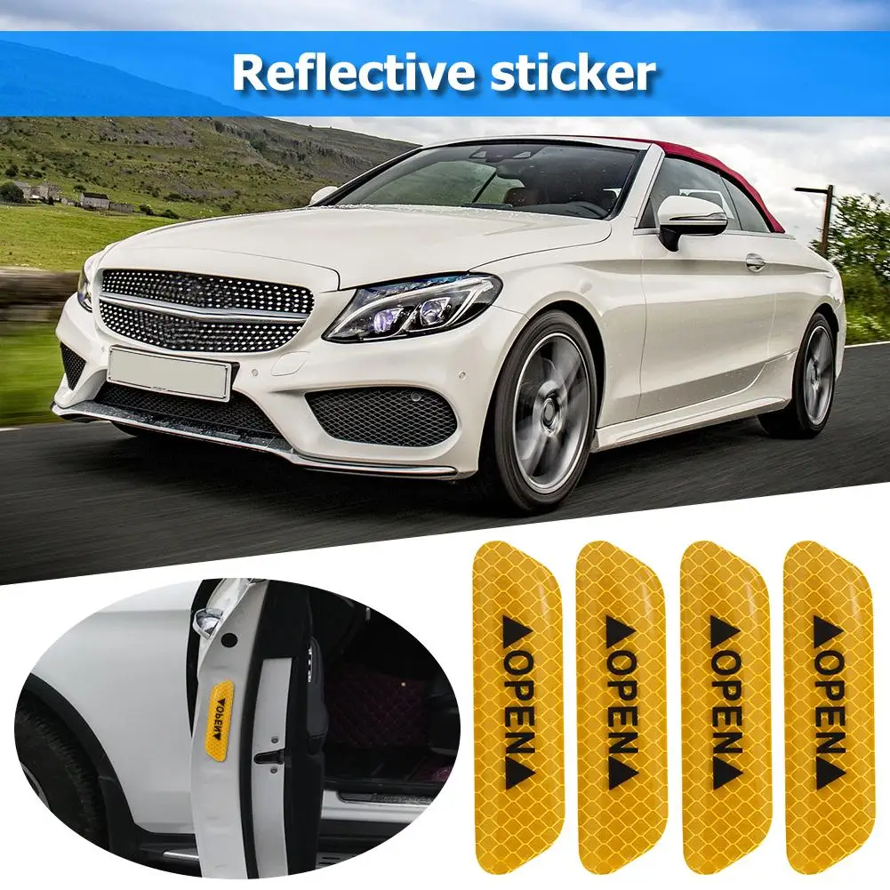 4 шт. светоотражающие ленты для автомобильных дверей | Автомобили и мотоциклы