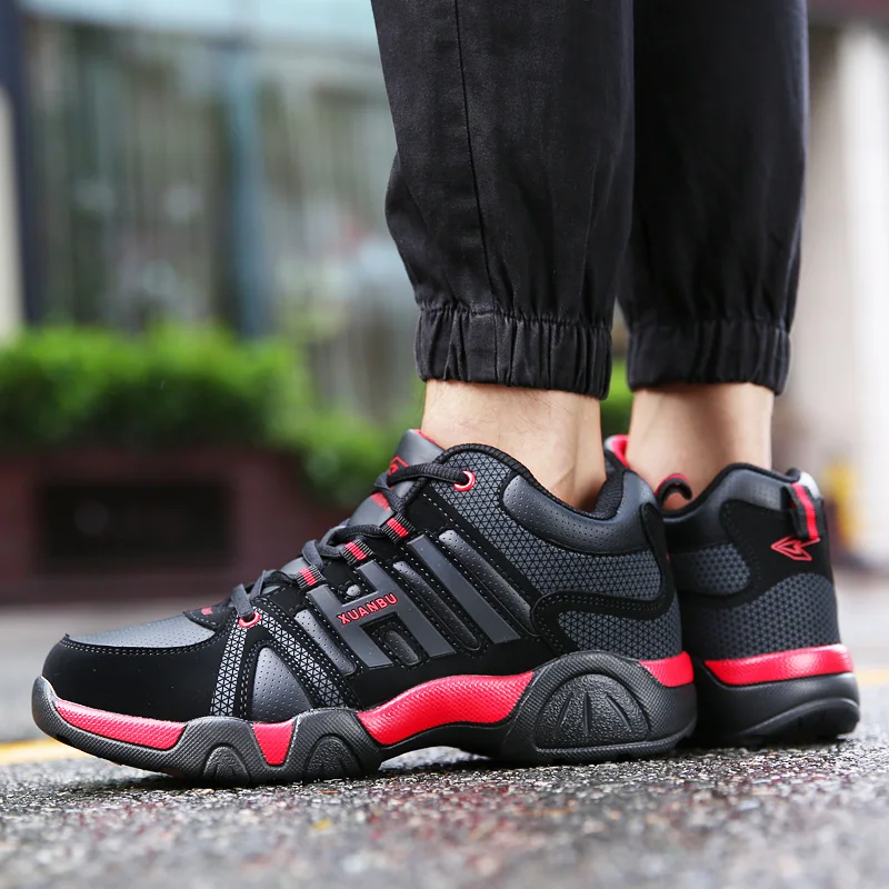 Winter Men Women Running Sport Shoes Plus Size 36-48 Athletic Trainers With Fur Comfortable Training Sneakers Unisex Runners