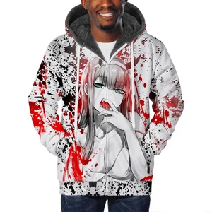 3D дорогой в Фране толстовки на молнии, зимние мужские теплые толстовки на молнии, флисовая куртка, Мужское пальто, толстовки на молнии с длинным рукавом для мужчин