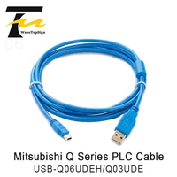 applicable to mitsubishi q series plc programming cable usb q06udeh q03ude data download cable mini port